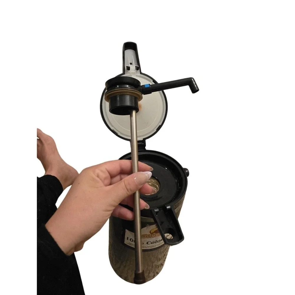 Thermal Airpot Coffee Dispenser 3l/102 oz Insulated Stainless‎ Steel - pre-owned